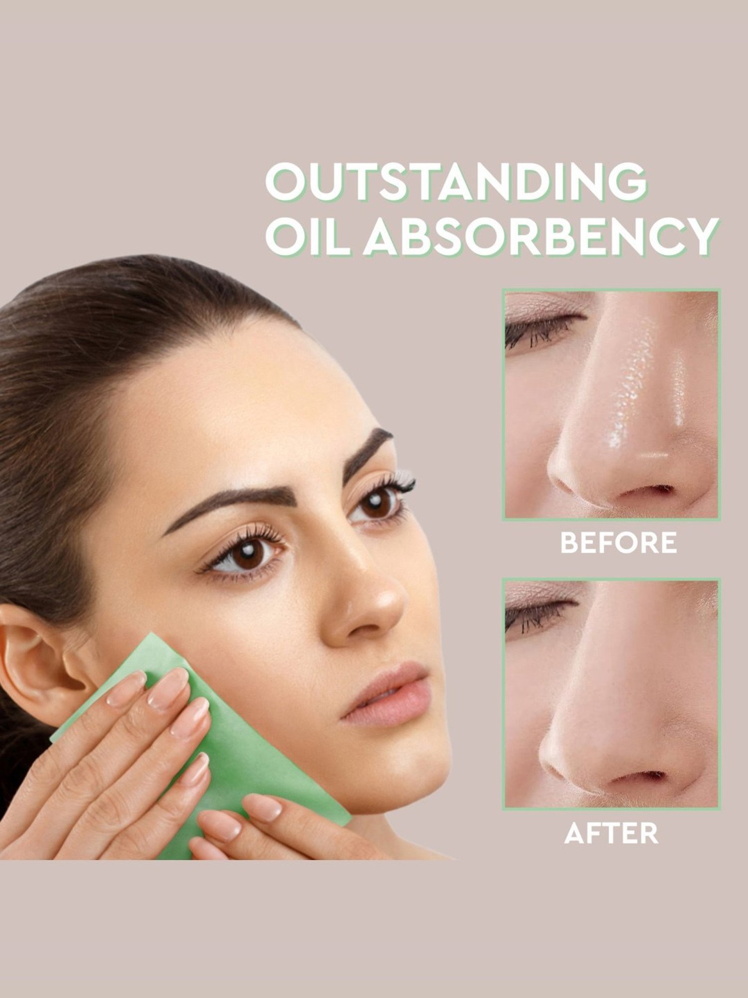 GUBB Oil Absorbing Sheets - 100 Pieces