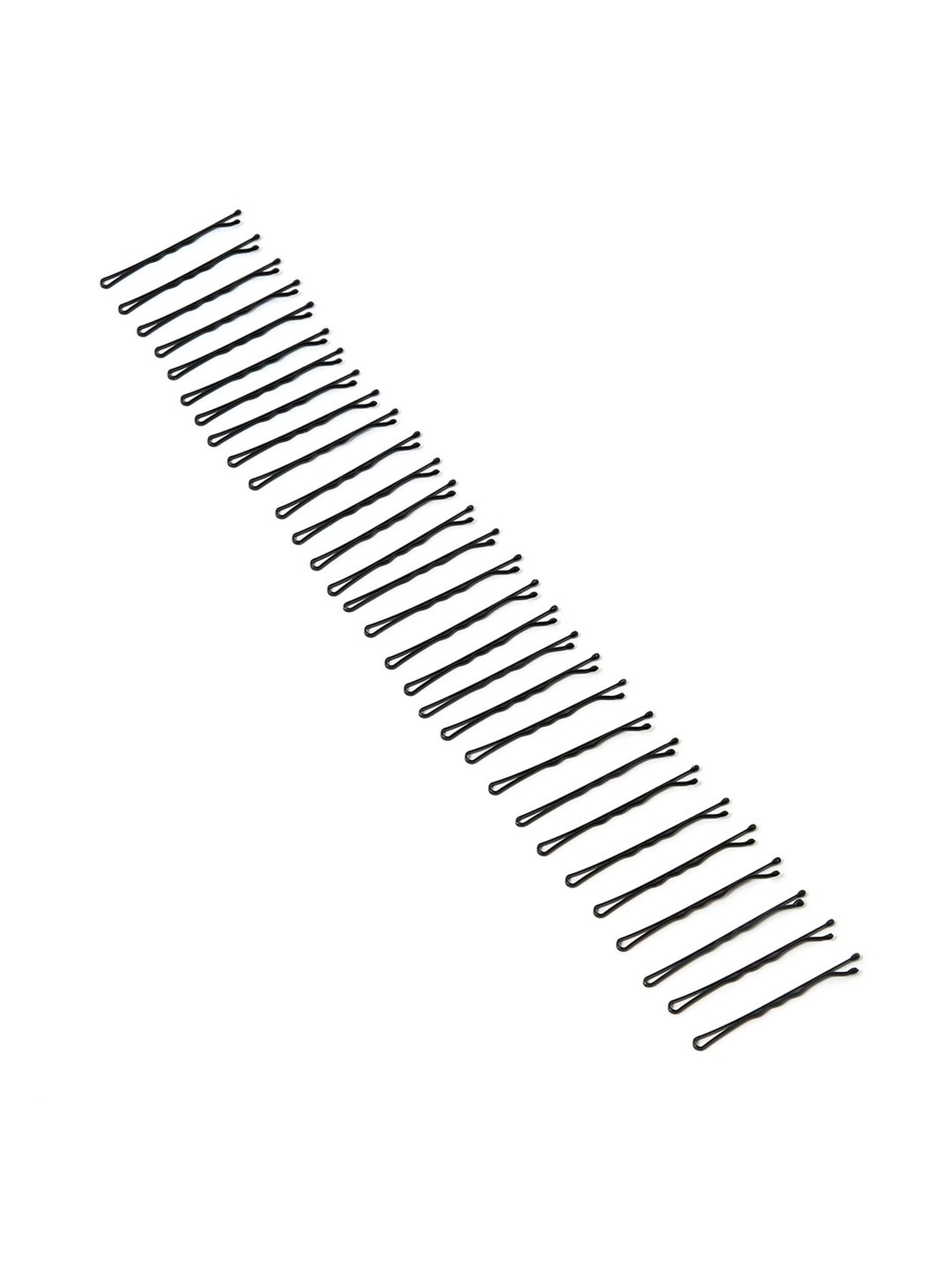 Accessorize London Black Solid Hair Clips