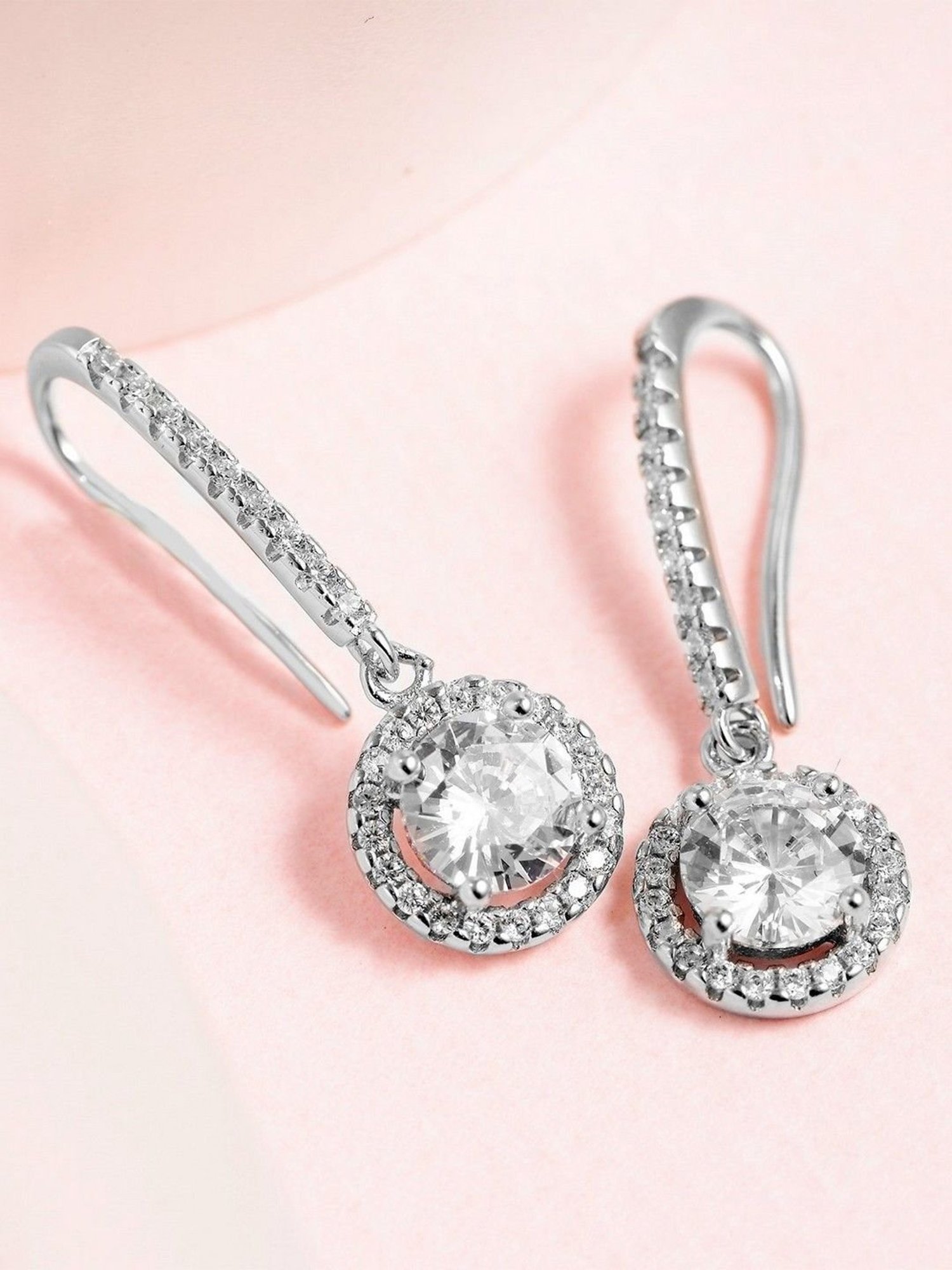 Zavya 92.5 Sterling Silver Earrings for Women