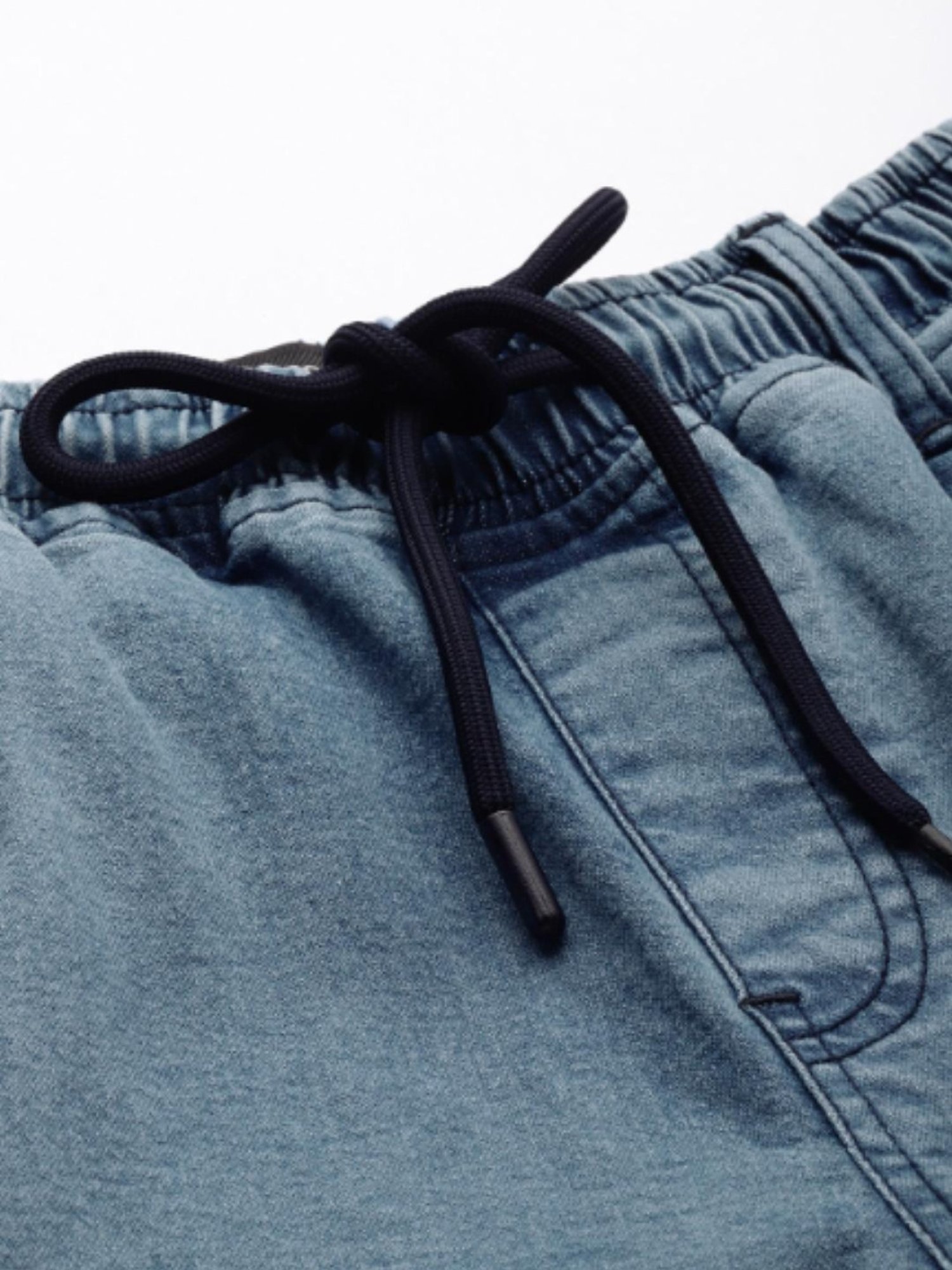 IVOC Blue Regular Fit Mid Rise Joggers