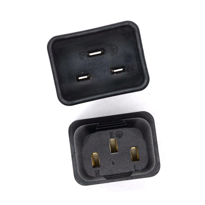 1M 16AWG Heavy Duty Power Extension Cord Power Extension Cable 3 Feet 1 Meters 3 Conductor NEMA 515P to NEMA 515R 13 Amp Power Cable ED70906