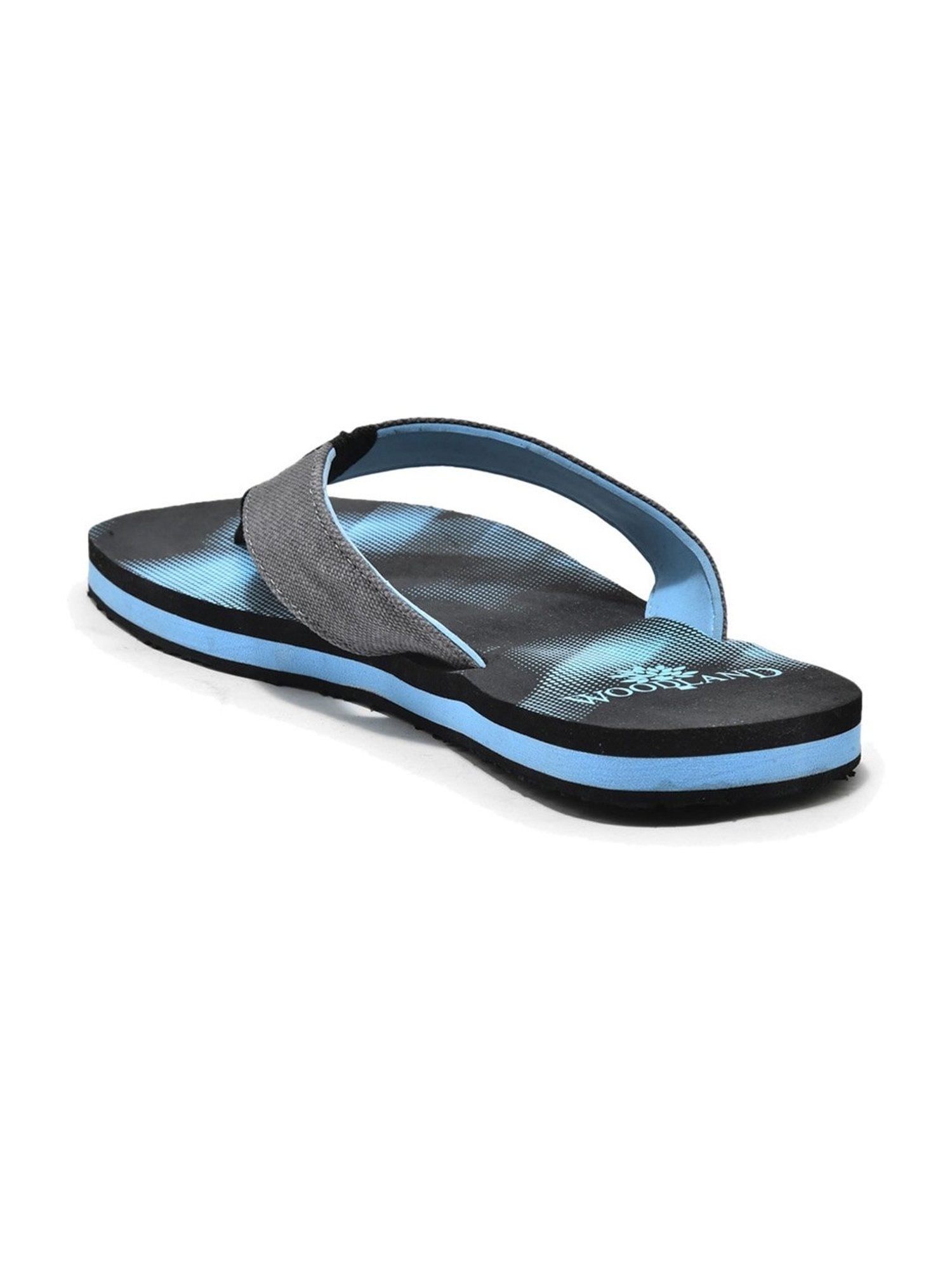Woodland Men's Sky Blue Flip Flops
