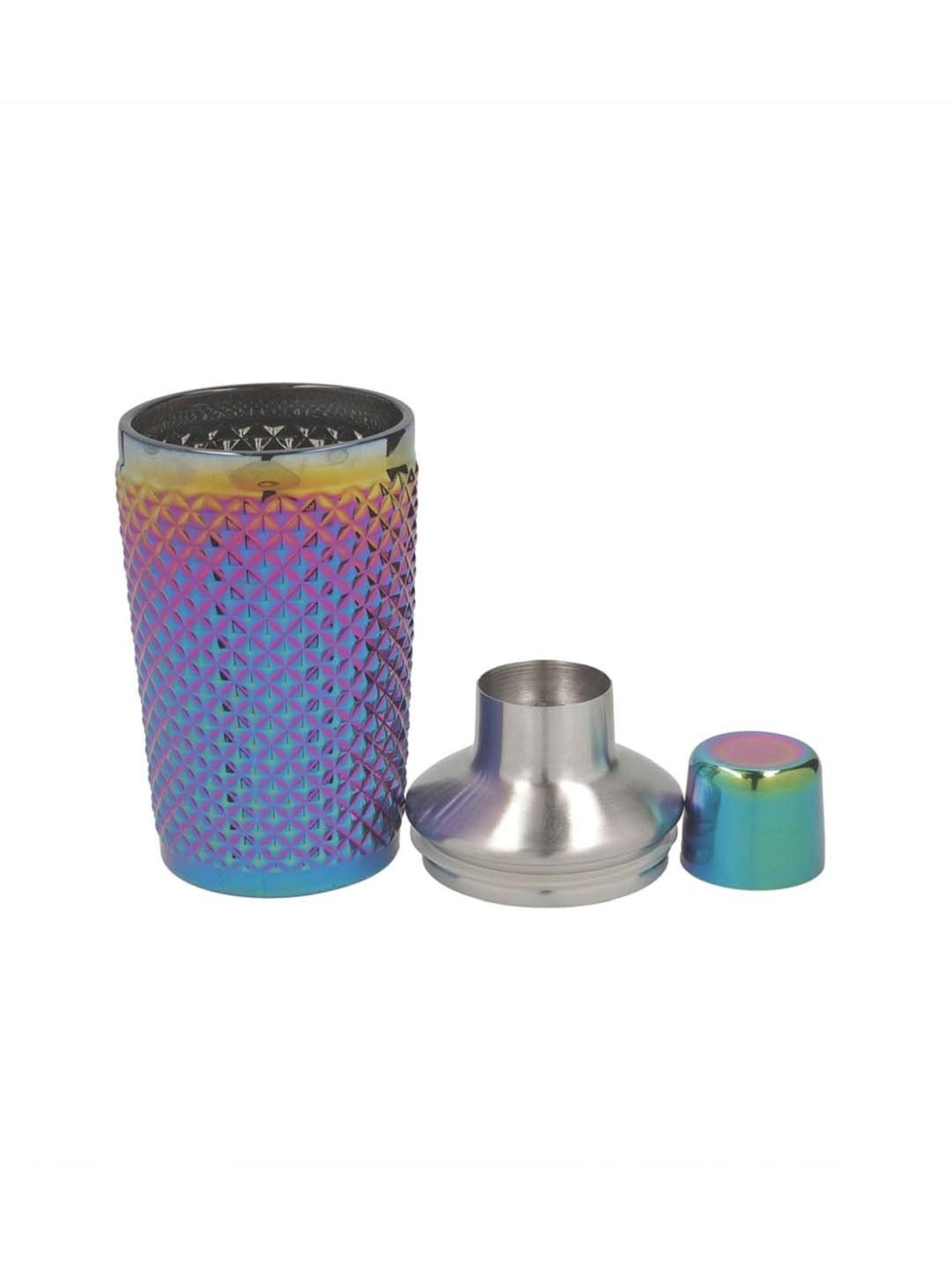 BarCraft Multicolor Stainless Steel Cocktail Shaker (0.3 L)