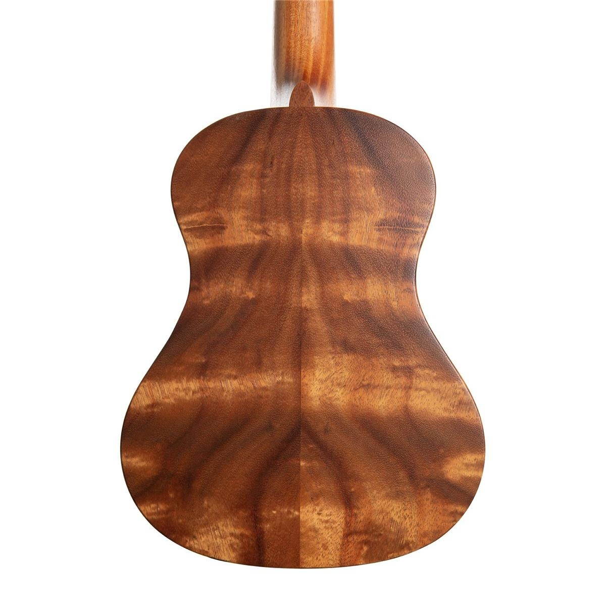 Kala Satin All Solid Hawaiian Koa Tenor Ukulele with Gig Bag & Humidifier Pro