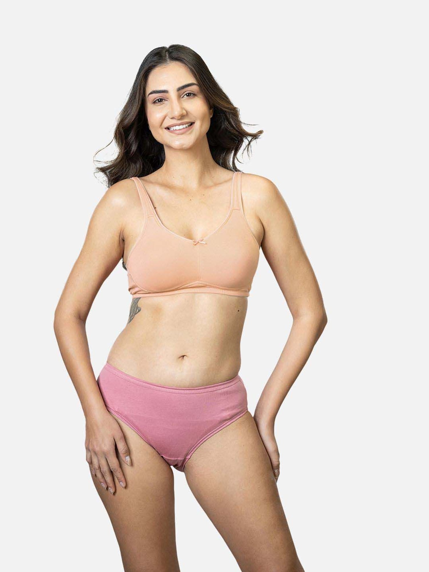 Lyra Tan Cotton T-Shirt Bra