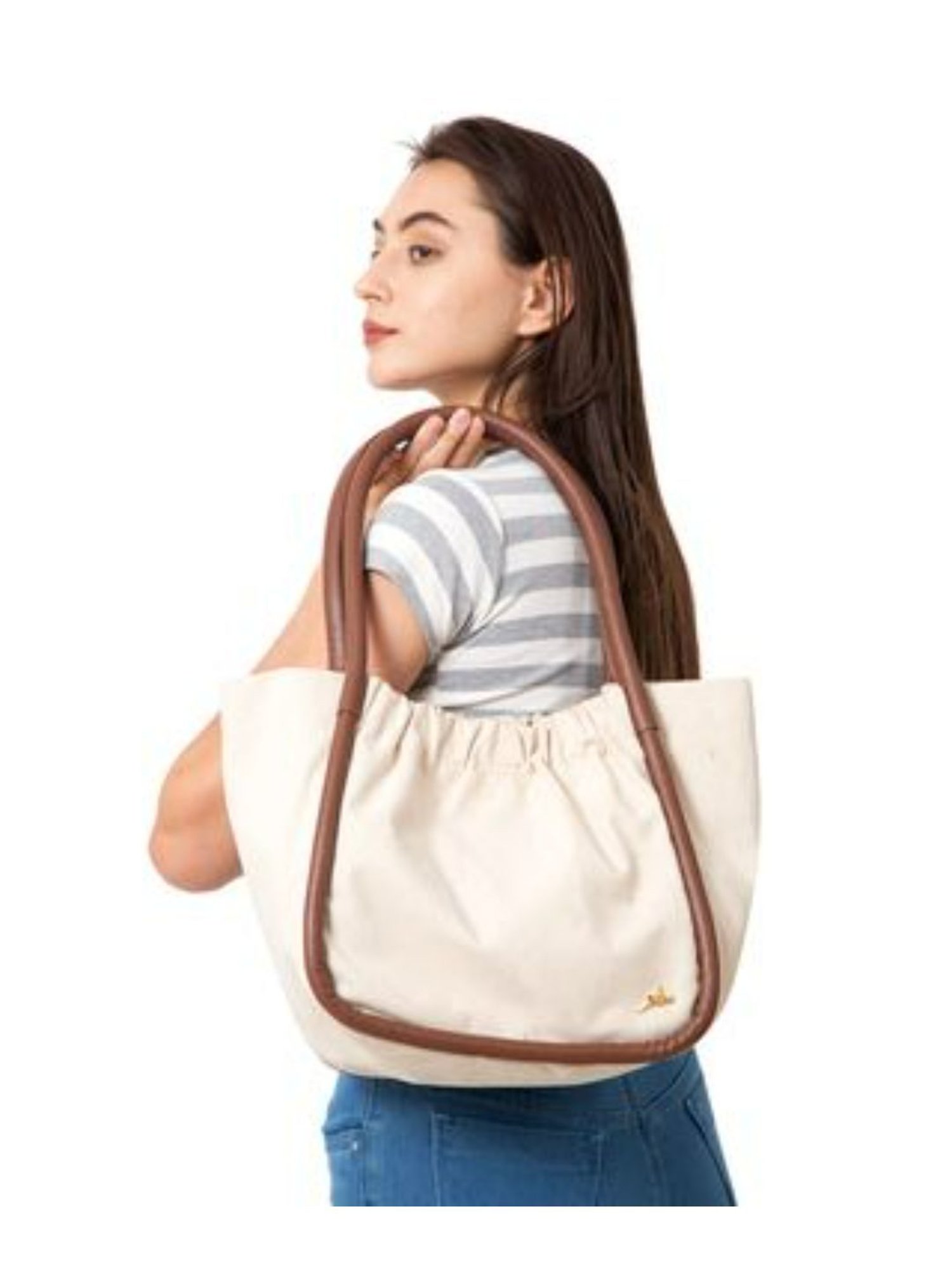 ZOUK Multicolor Printed Large Tote Bag