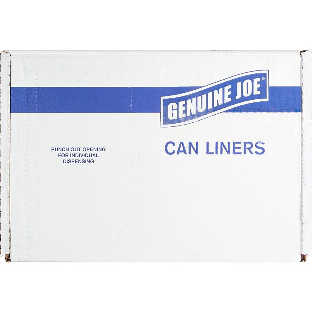 Genuine Joe High Density Can Liners 16 Gal 24"X33" 1000/CT CL 01756