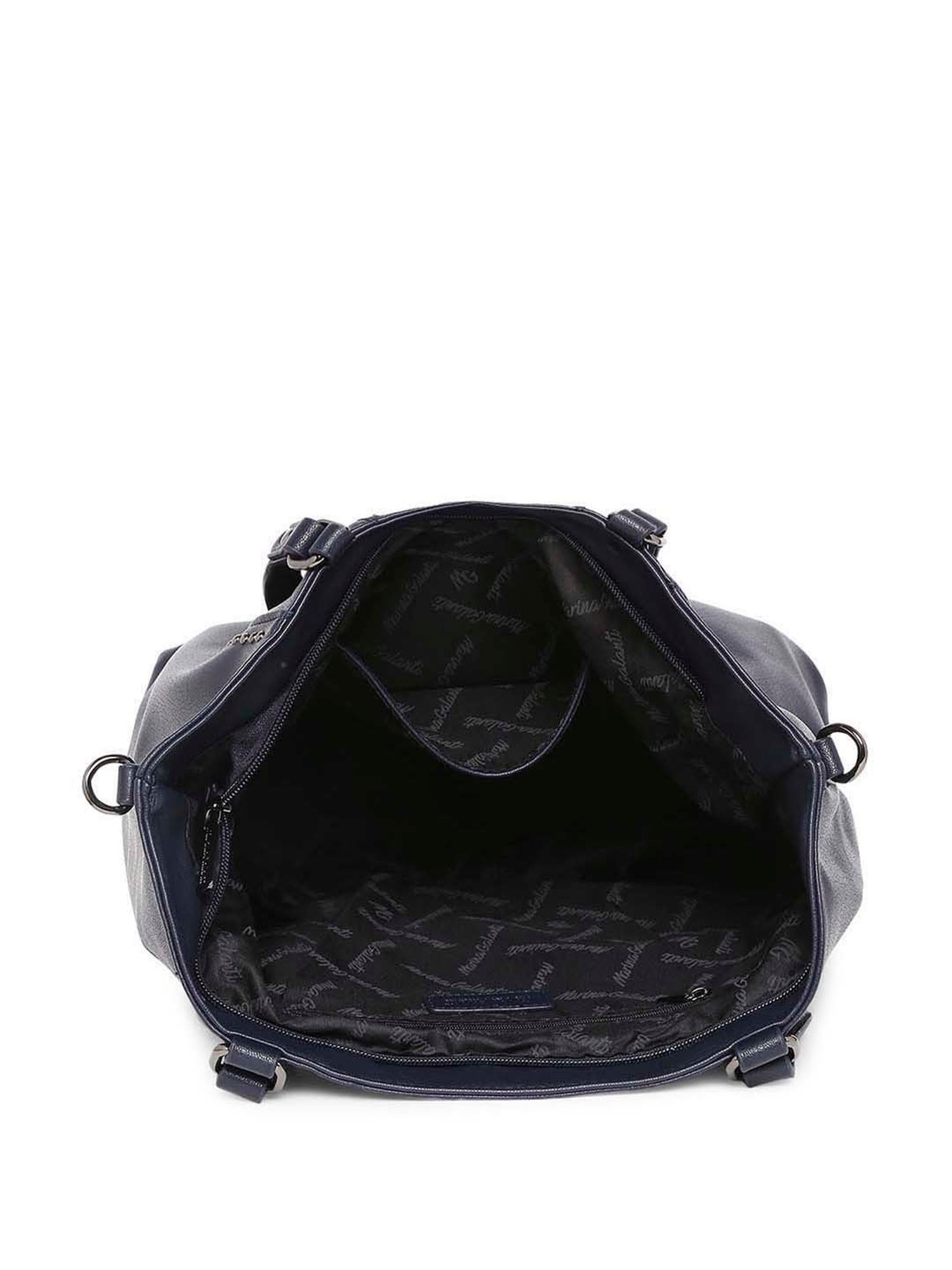 Marina Galanti Navy Rivets Medium Tote Handbag