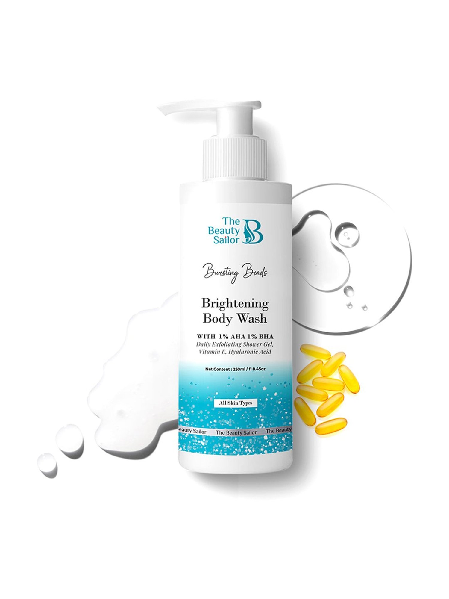 The Beauty Sailor Bursting Beads Brightening Body Wash - 250 ml