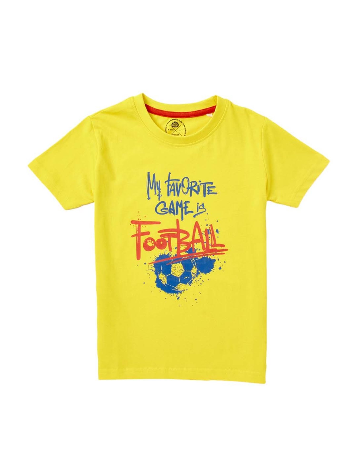 Cub McPaws Kids Multicolor Cotton Printed T-Shirt (Pack of 3)