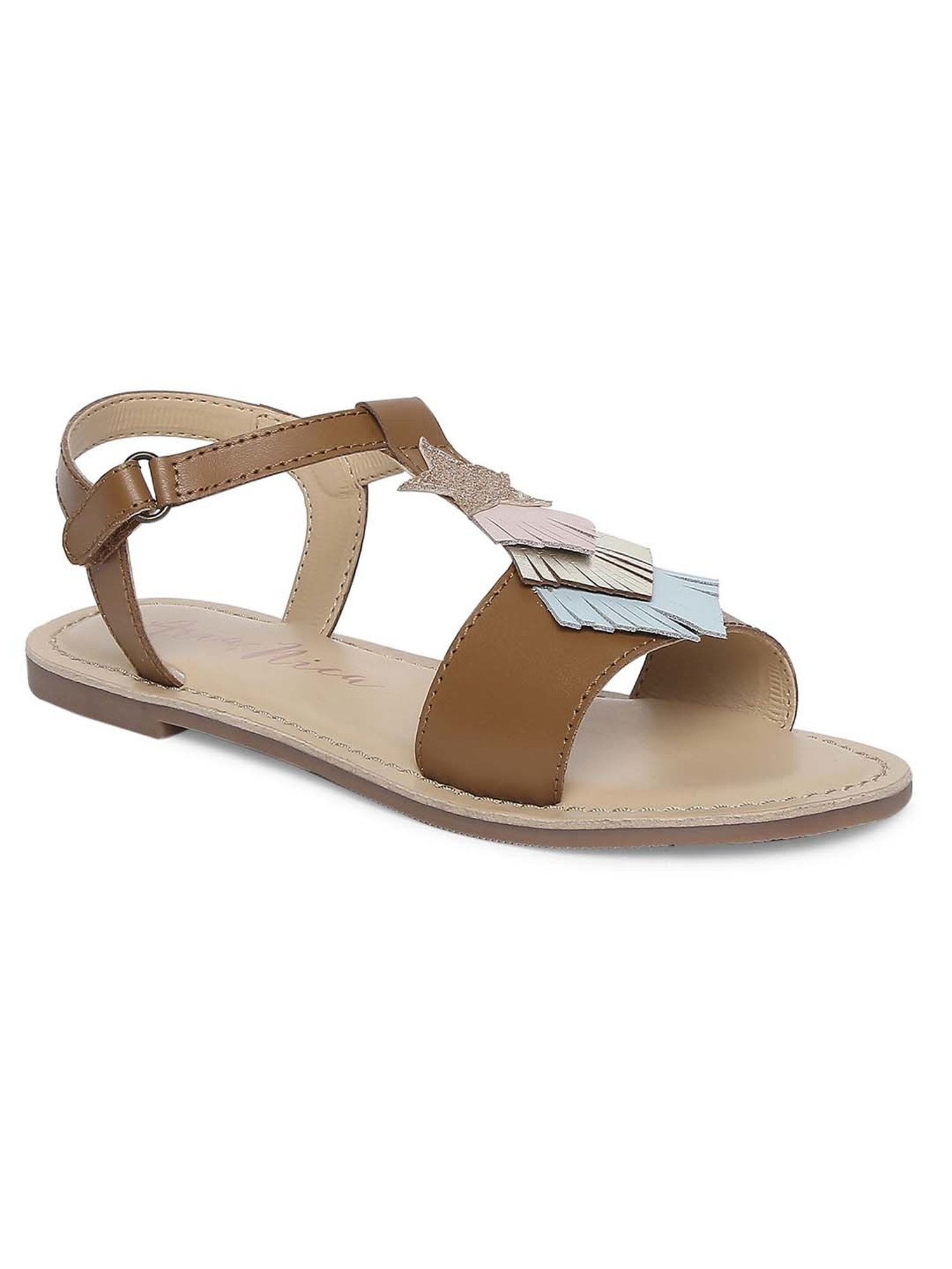 Aria Nica Kids AMY Cognac Casual Sandals