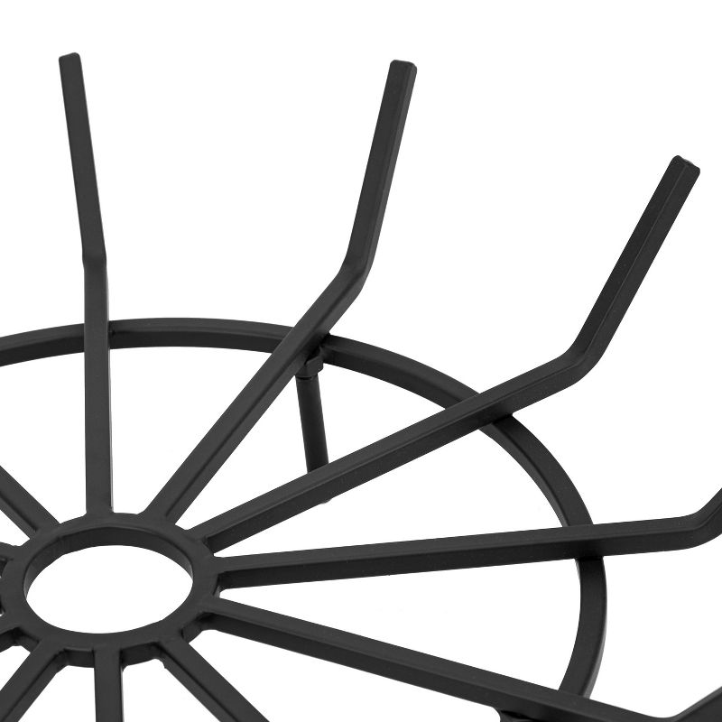 Pleasant Hearth 28" Wagon Wheel Steel Wood Grate