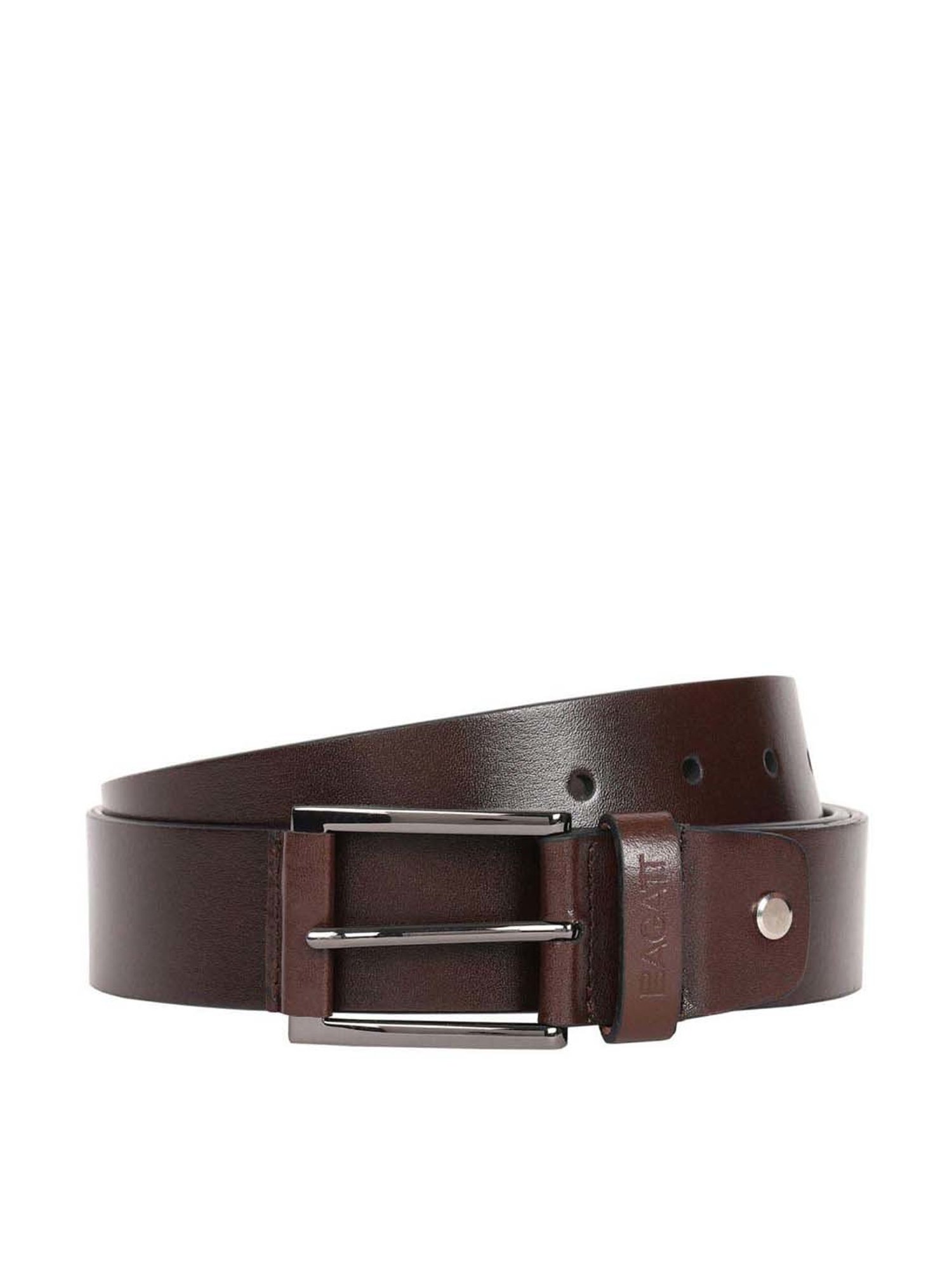 Bagatt Parma Brown Leather Waist Belt for Men