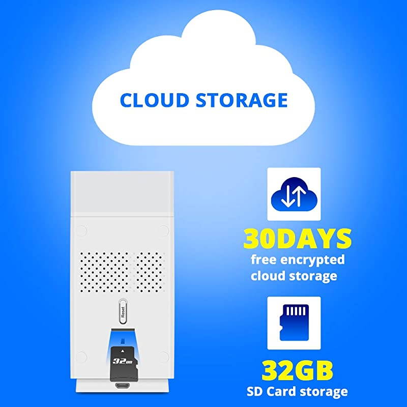 Preinstalled 1080P Security Camera PanTilt Zoom Indoor WiFi Camera Pet camera Smart home camera with Infraredfullcolor night vision TwoWay AudioPerson Detection Works with Alexa