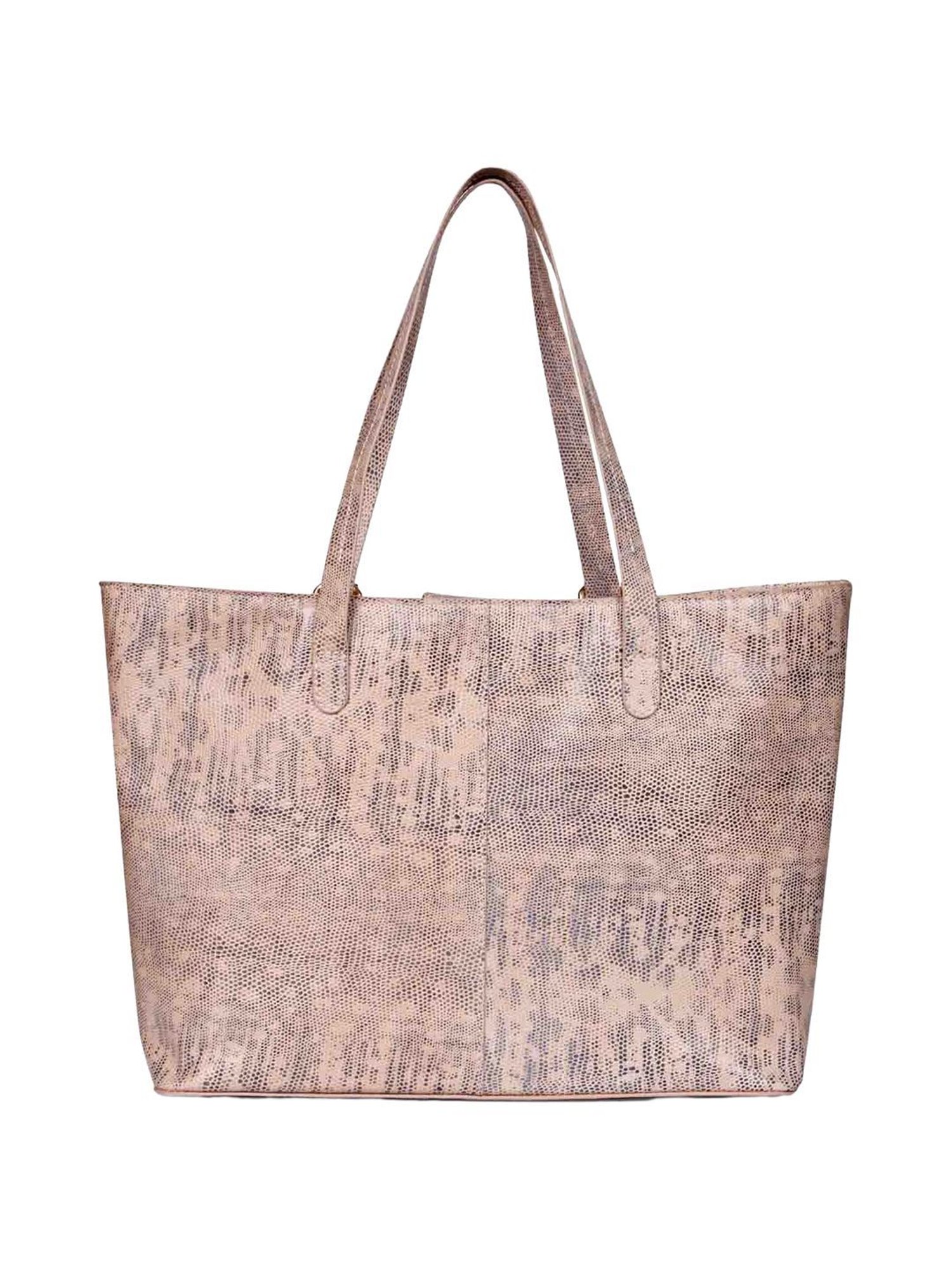 Favore Peach Animal Effect Medium Totes