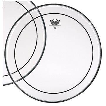 Remo Pinstripe Clear 15"