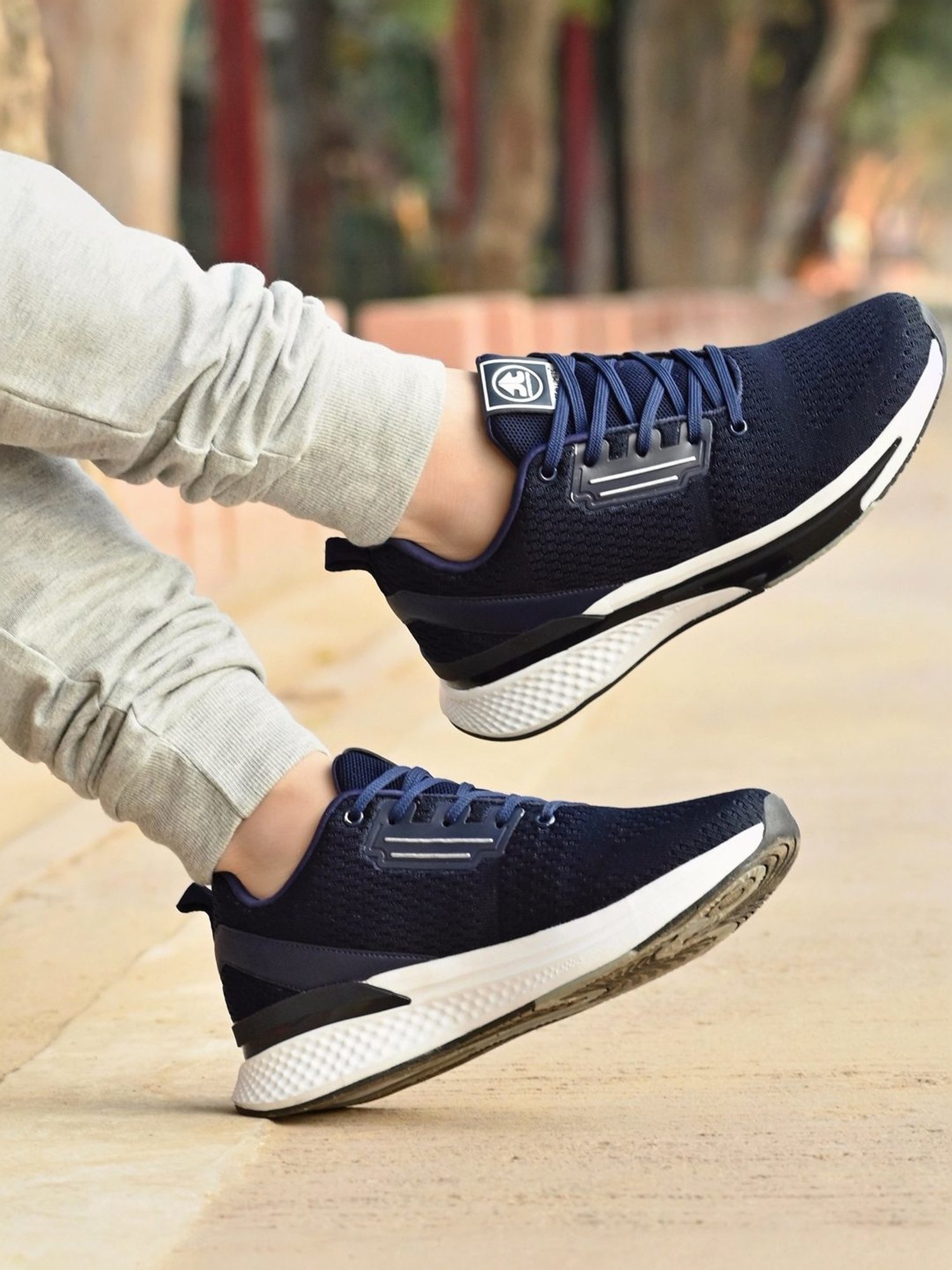 Off Limits Men's ETHOS Navy Running Shoes