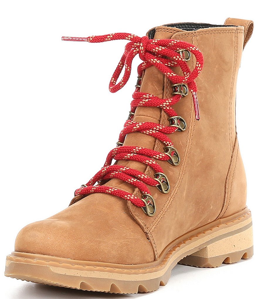 Sorel Lennox Waterproof Leather Lace-Up Booties