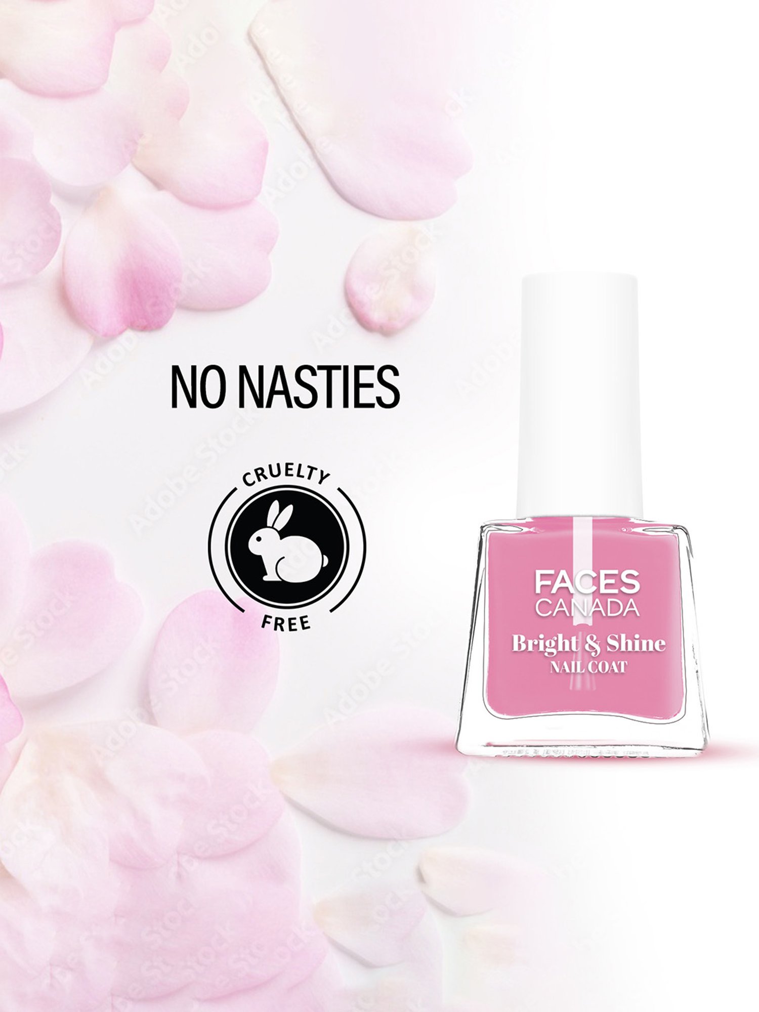 Faces Canada Bright & Shine Nail Coat - 5 ml