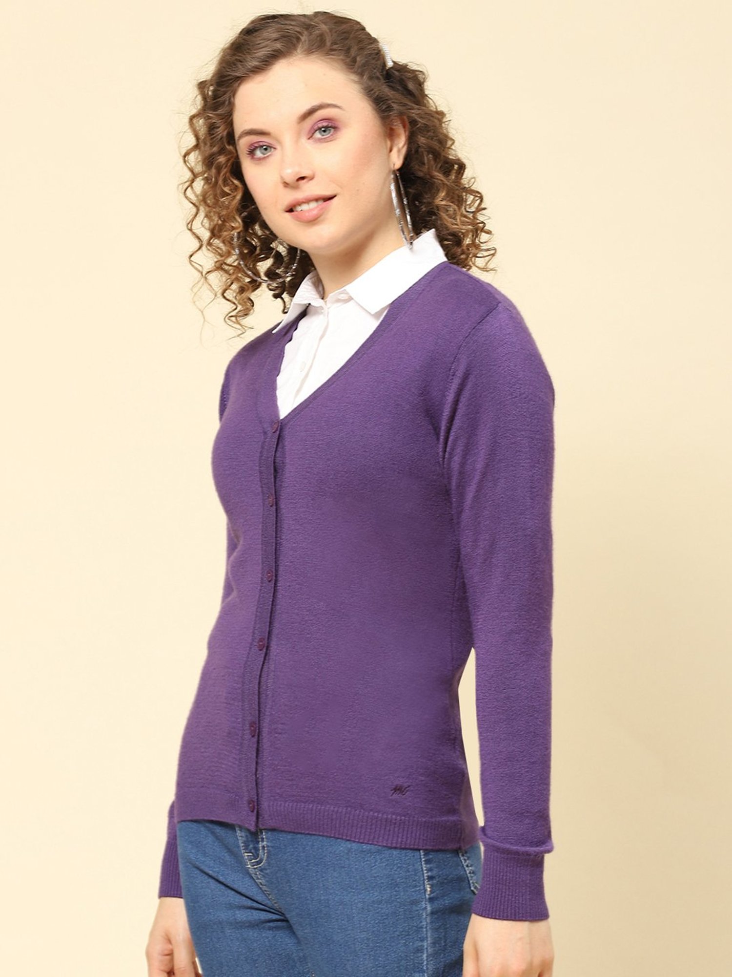 Monte Carlo Purple Cardigan