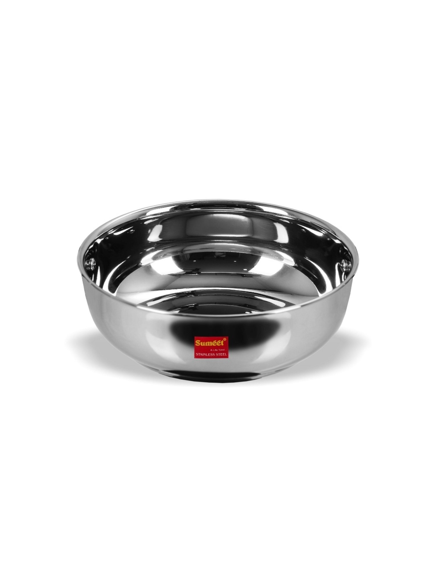 Sumeet Stainless Steel Induction Bottom  Tasra  Size No.13 (2.3 Ltr)