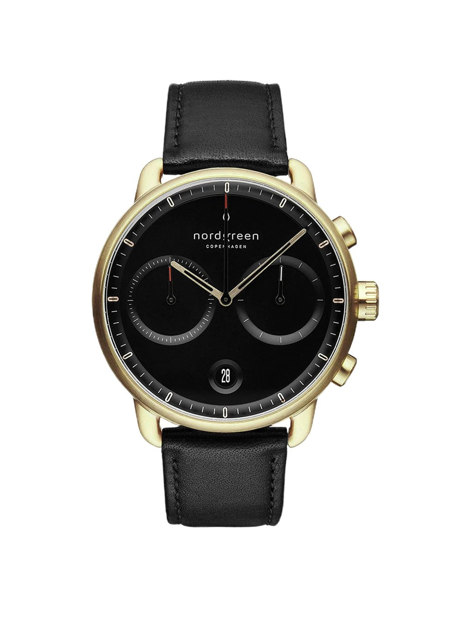 Nordgreen PI42GOLEBLBL Pioneer Chronograph Watch for Men