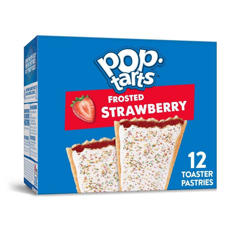 Kellogg's Pop-Tarts Frosted Strawberry Pastries - 12ct/20.31oz