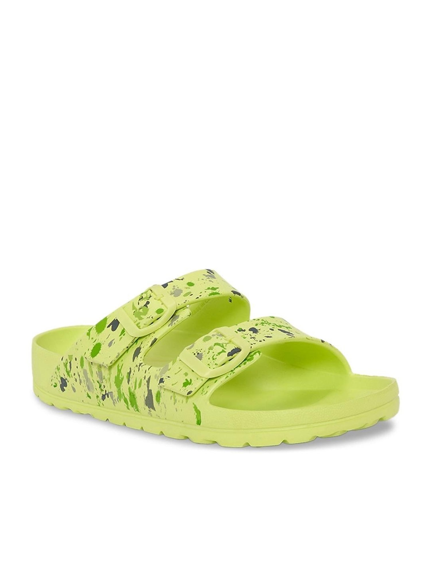 Forever Glam by Pantaloons Women's Lime Casual Sandals