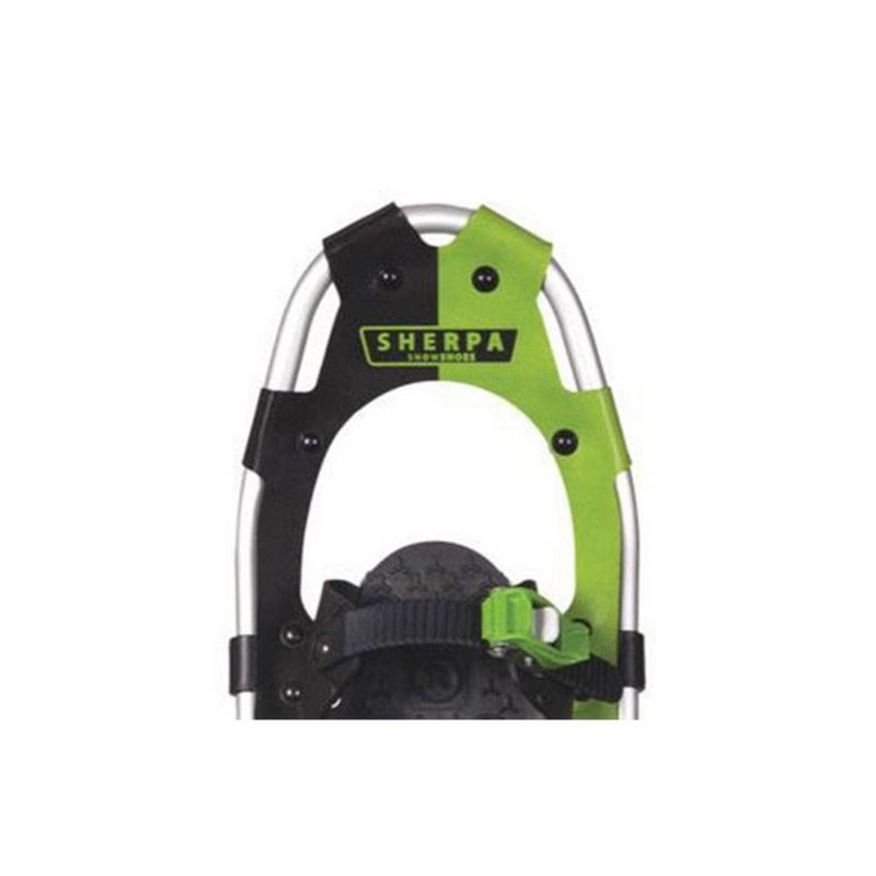 Yukon Charlie's Sherpa 8" x 25" Durable Trail Walking Hiking Snowshoes, Green