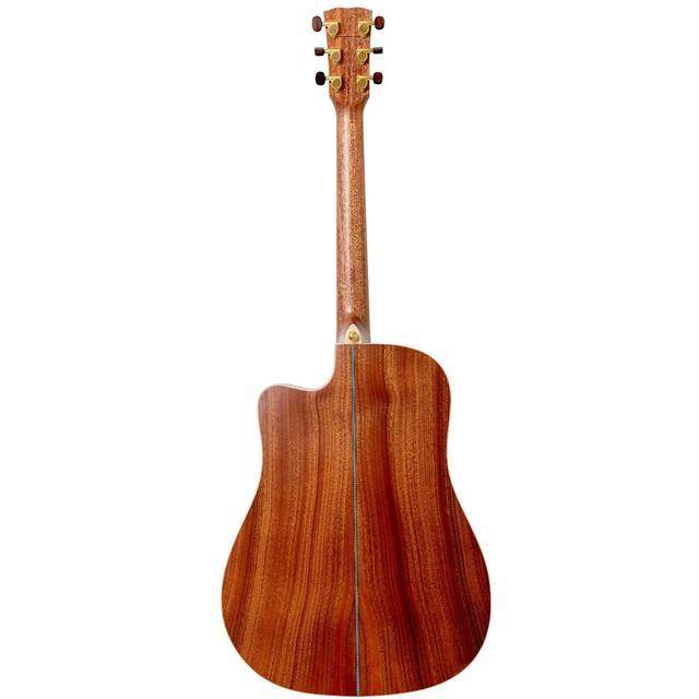 Kremona Steel String Series M20 D-Style Acoustic-Electric Guitar, Hardshell Case