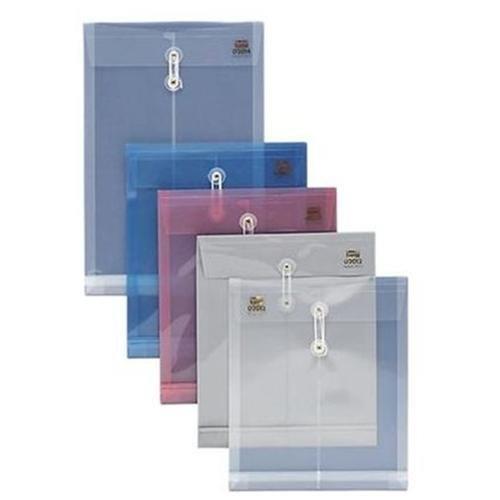 Poly Envelope,Letter,Top Opening,1" Expansion,Clear