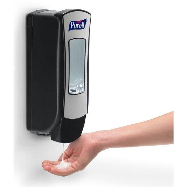 Purell 880403CT Instant Hand Sanitizer Refill, 1200mL, FragranceFree, 3/Carton, 1 Carton