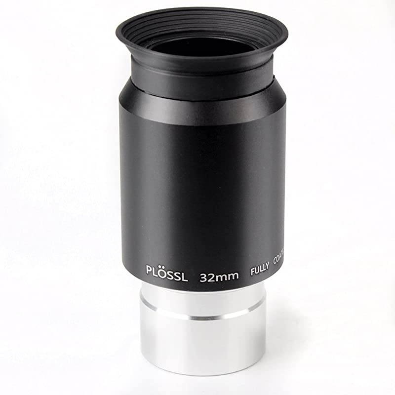 32mm Plossl Telescope Eyepiece 4element Plossl Design Threaded for Standard inch Astronomy Filters
