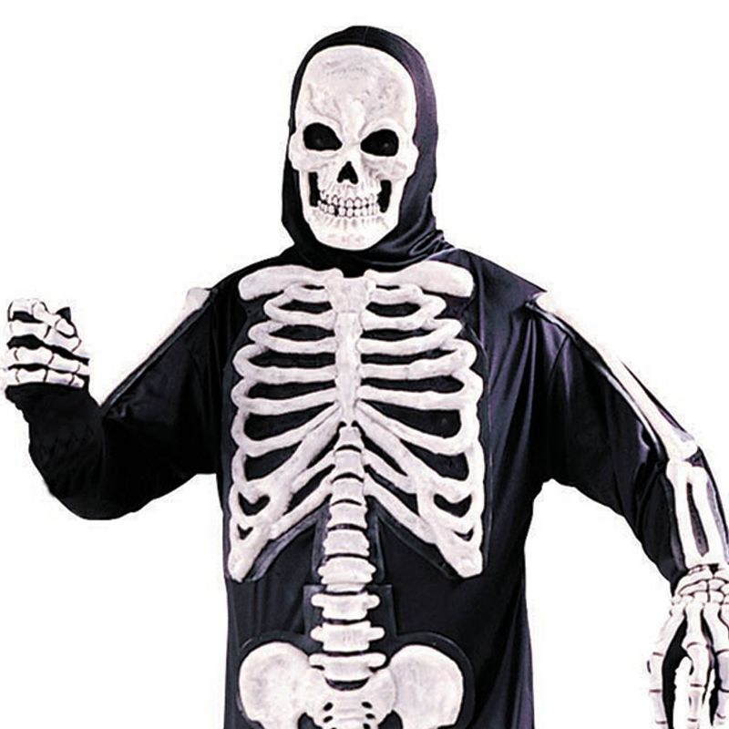 Adult Totally Skele-Bones Standard Halloween Costume One Size
