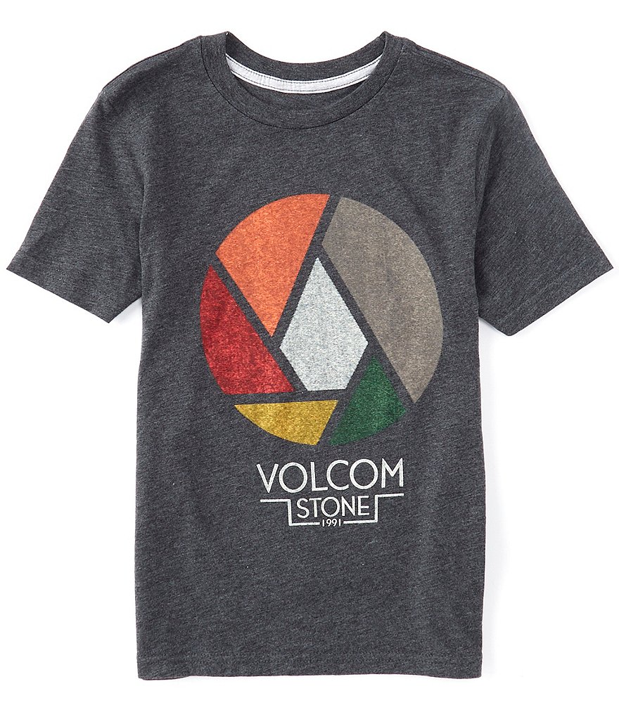 Volcom Big Boys 8-20 Short-Sleeve Splicer Tee