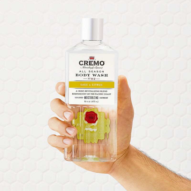 Cremo Sage & Citrus Body Wash - 16 fl oz