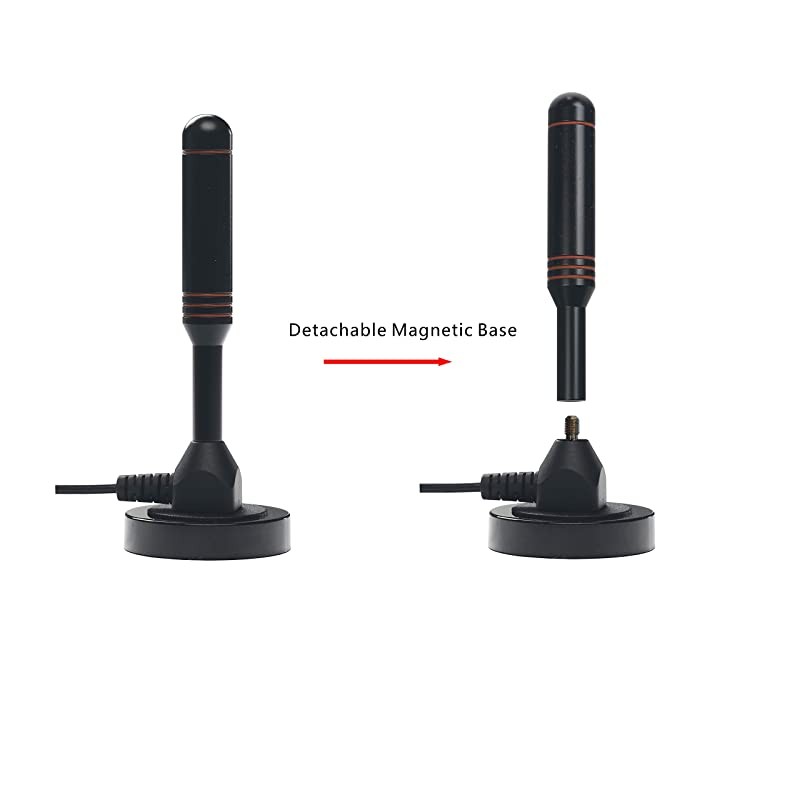 Radio Antenna for Jeep Wrangler 13-inch Flexible Metal Car Radio Antenna for 2007 to 2020 Jeep Wrangler JK JKU JL JLU Sahara Rubicon 2 4 Door Gladiator