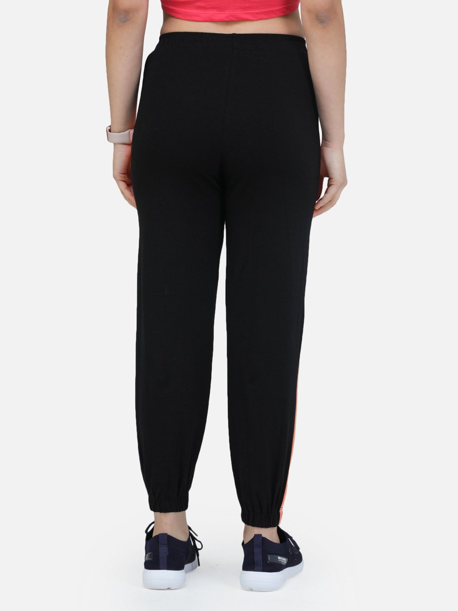 Scorpius Black Regular Fit Trackpants