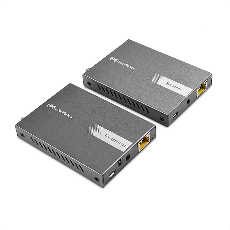 4K 60Hz HDMI Extender Balun with HDMI 20 and HDR Wall Mount 4K HDMI Over Ethernet Extender up to 164 Feet Support Local Monitor LoopOut