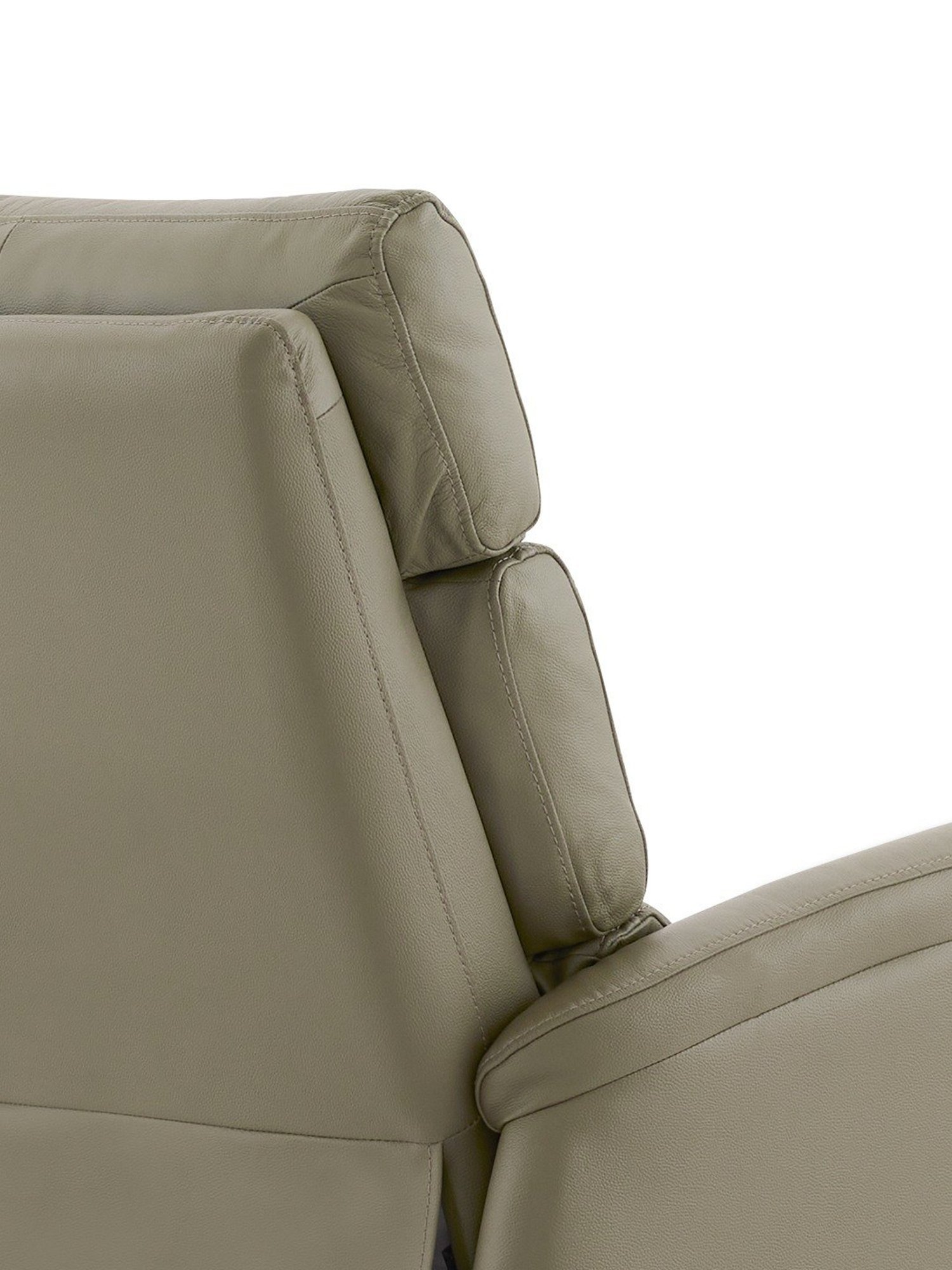 Durian Amanda Olive Green Leather 2 Seater Reclining Sofa