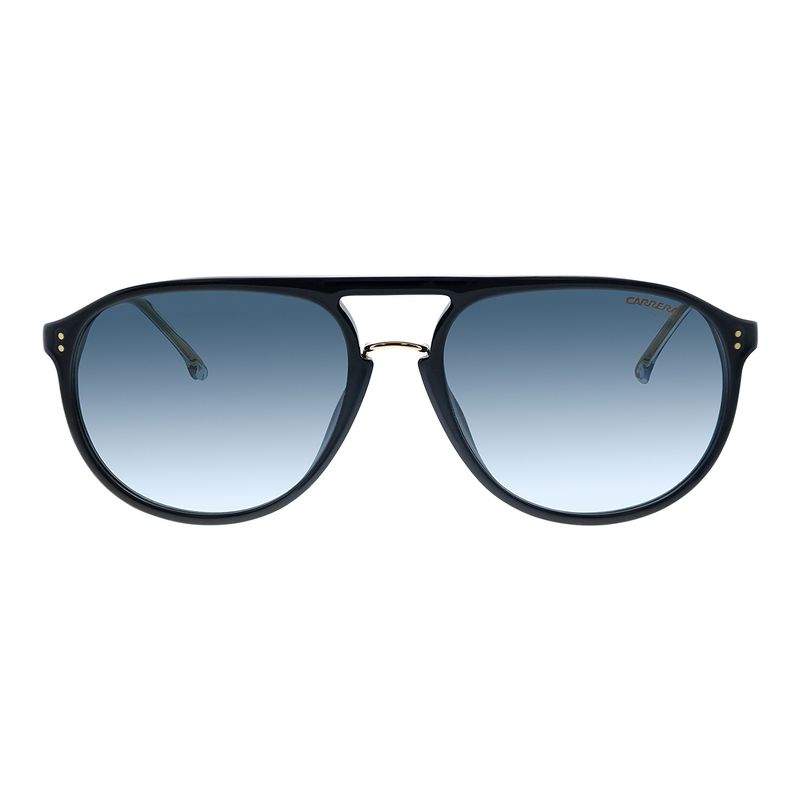 Carrera 212/S 7C5 08 Unisex Pilot Sunglasses Black 58mm