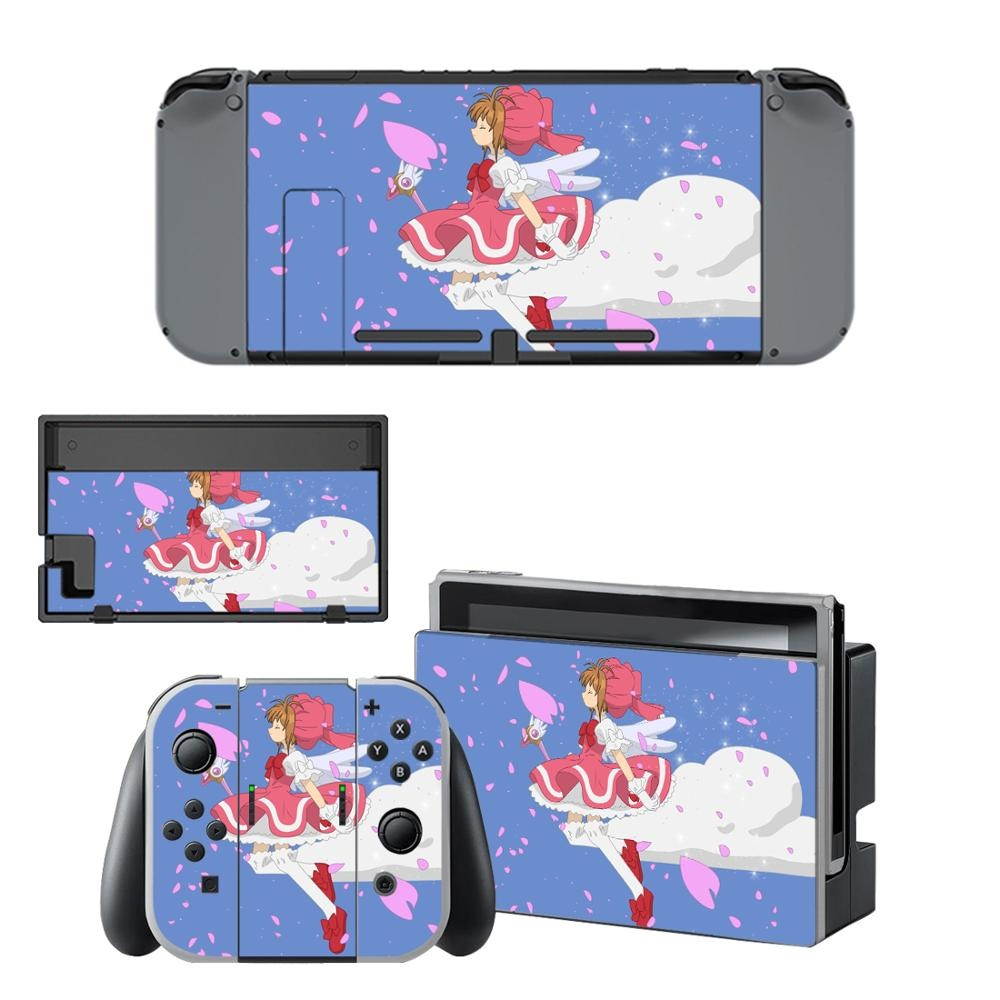 Cardcaptor Sakura Nintendo Switch Skin Sticker NintendoSwitch stickers skins for Nintend Switch Console and Joy-Con Controller
