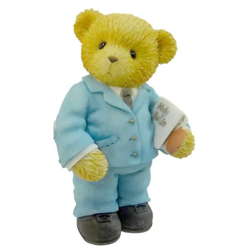 Cherished Teddies On Your Confirmation Boy Holy Bible Teddy Bear  -  Decorative Figurines