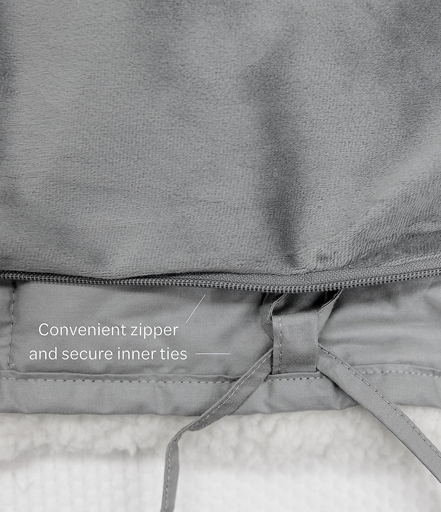 Sensorpedic Serenity 15lb. Weighted Blanket with Removable Cover