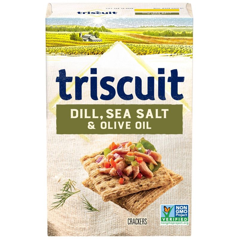 Triscuit Dill, Sea Salt & Olive Oil Crackers - 8.5oz