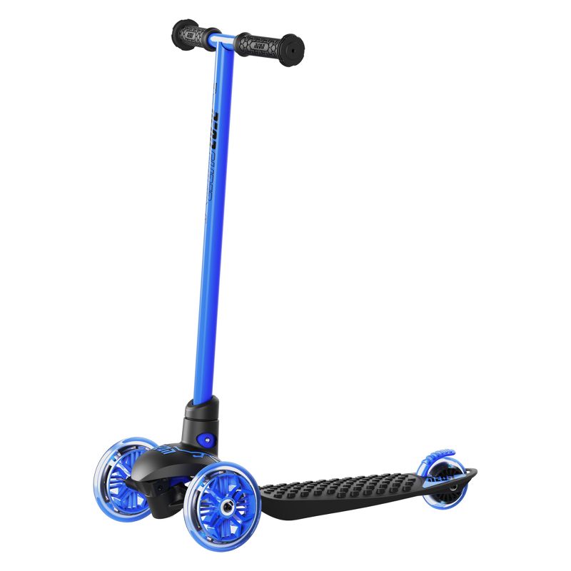 Y-volution Kids' Neon Glider Lightweight LED Light-Up Scooter - Blue