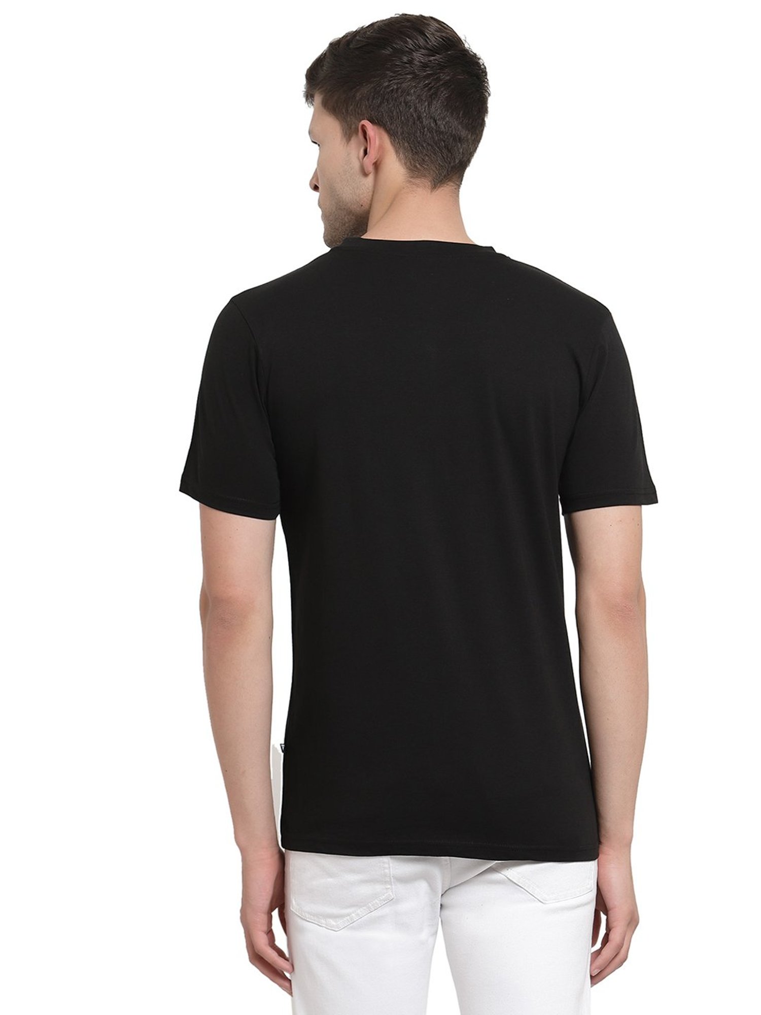 Proteens Black Printed T-Shirt