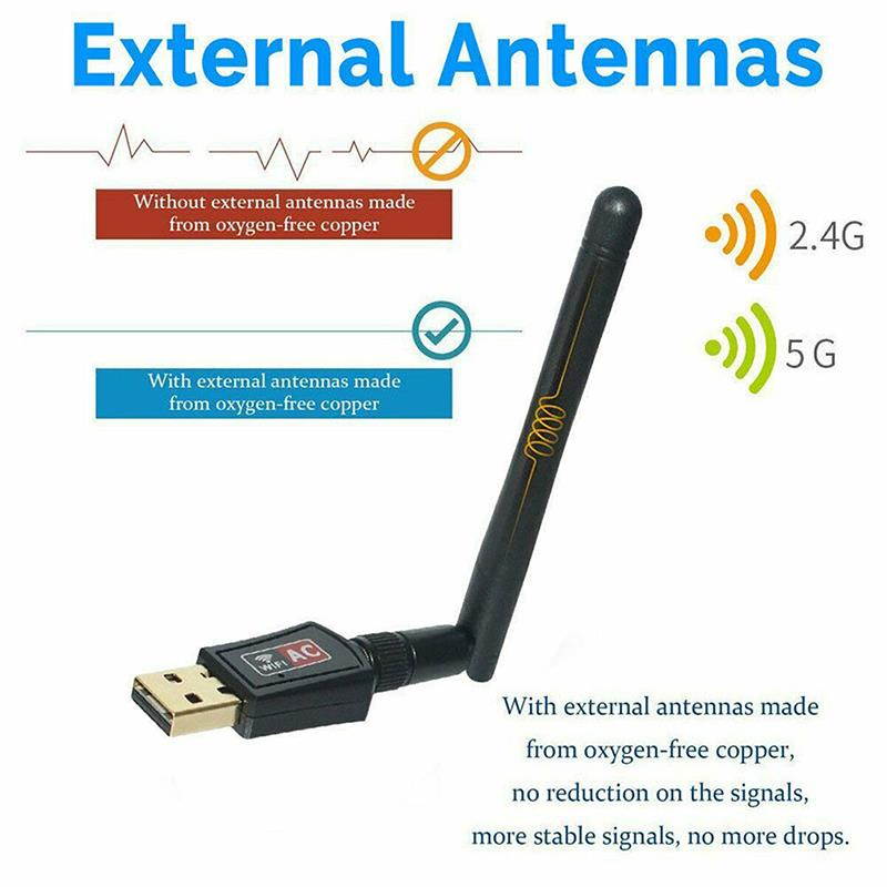 Mini USB Wifi Adapter 150Mbps 2dB WiFi Dongle MT7601 Wi-fi Receiver Wireless Network Card 802.11b/n/g Free Driver wifi Ethernet