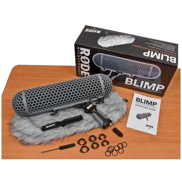 BLIMP Shotgun Microphone Windscreen and Shockmount System