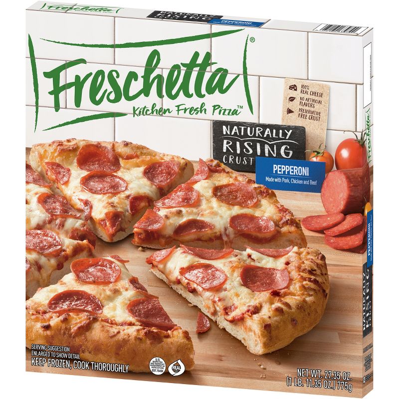 Freschetta Natural Rising Signature Pepperoni Frozen Pizza - 27.35oz